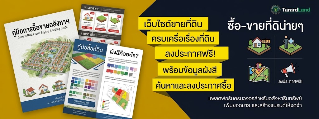 คู้มือการซื้อขายอสังหาหาฯ — ลงประกาศฟรี